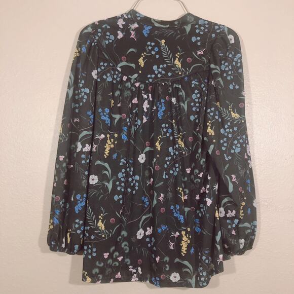 Anna Glover x H&M Cottagecore Floral Flower Print Blouse XS - Picture 4 of 6